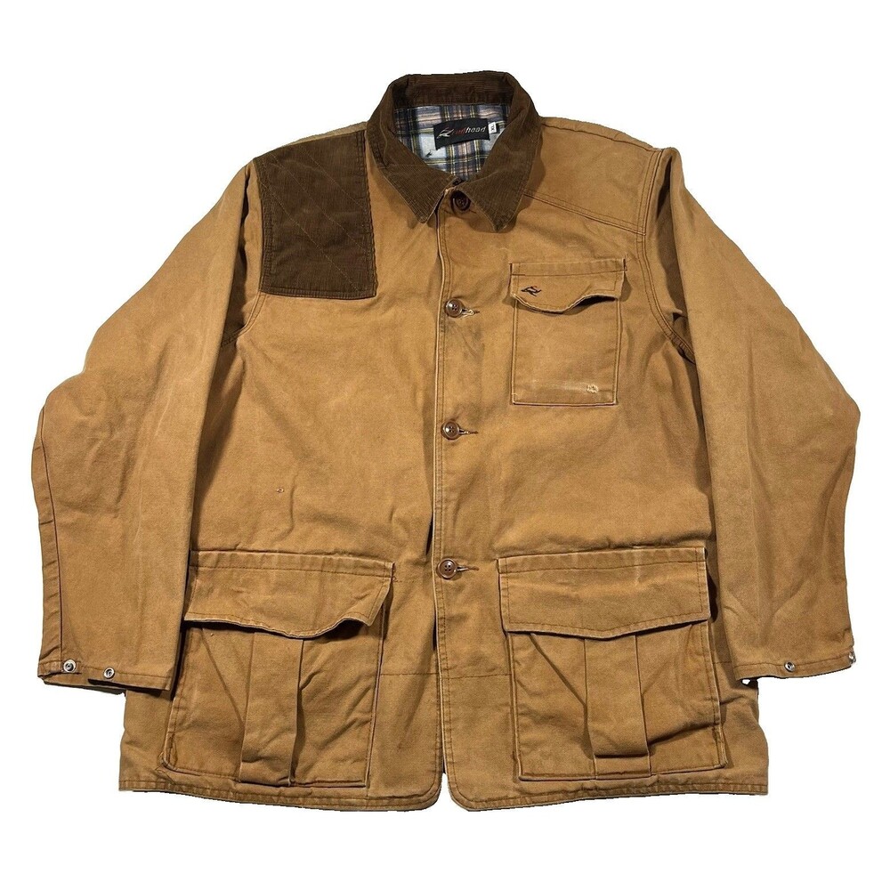 RedHead Hunting Jacket XL Brown Canvas Shooting Coat Field Chore Barn